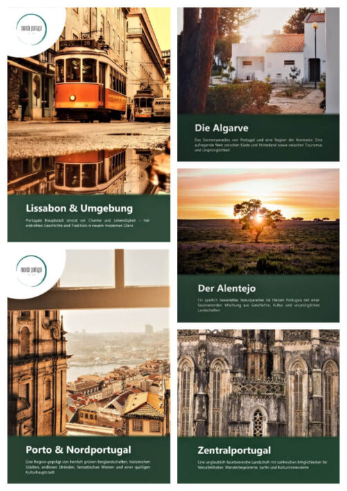 Reiseführer Portugal E-Book Lissabon Porto Algarve Alentejo Zentralportugal